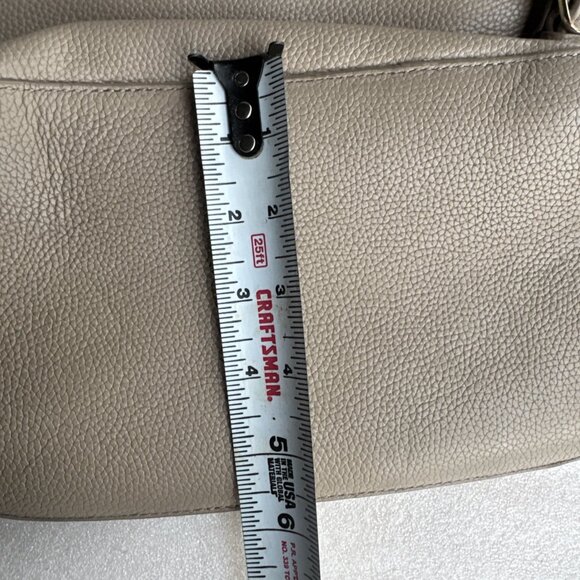 Draper James Crosby Pebbled Leather Backpack Light Taupe - Picture 11 of 11